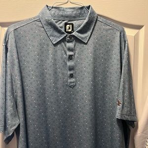 FootJoy Floral Golf Polo XXL